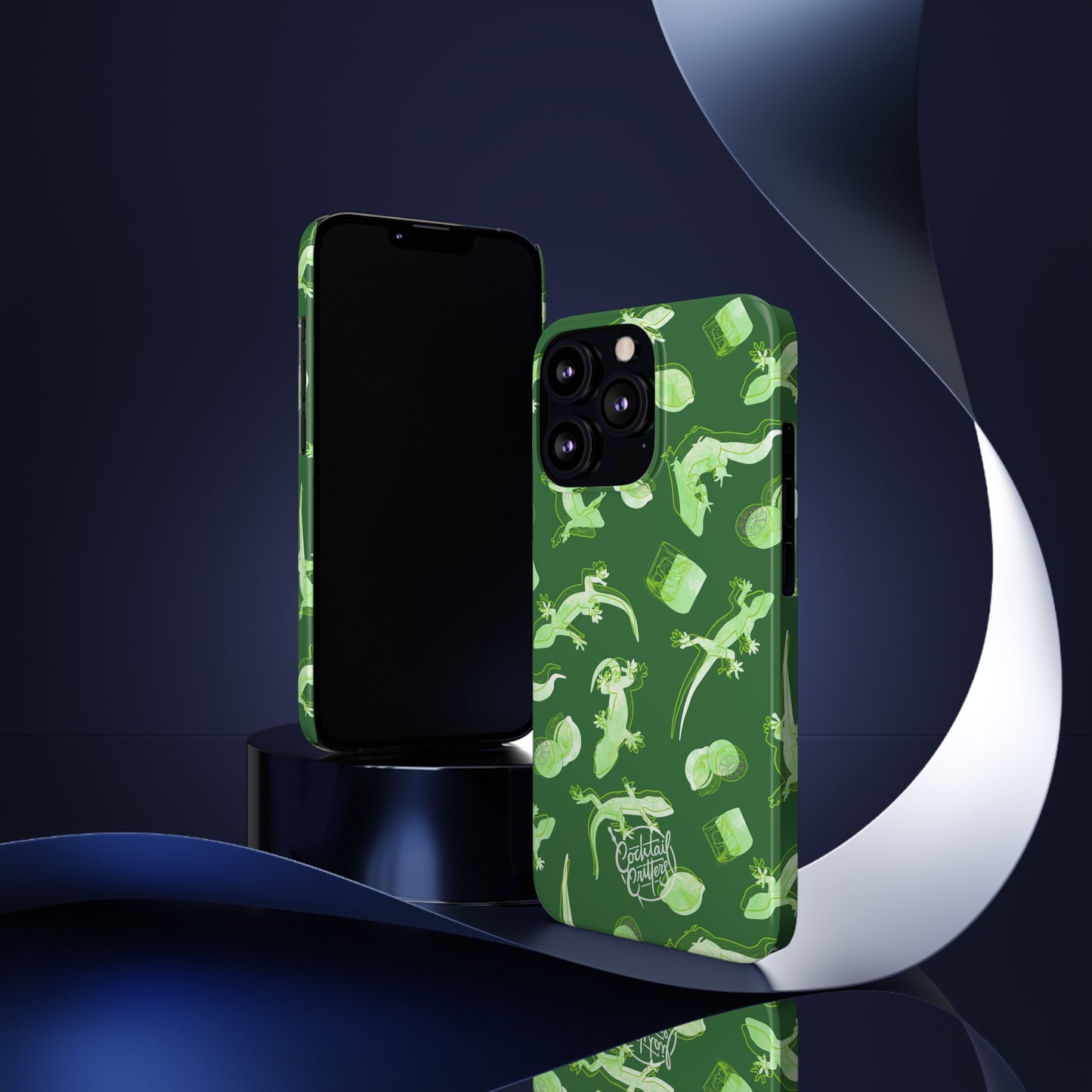 Gecko x Gin & Tonic Phone Case