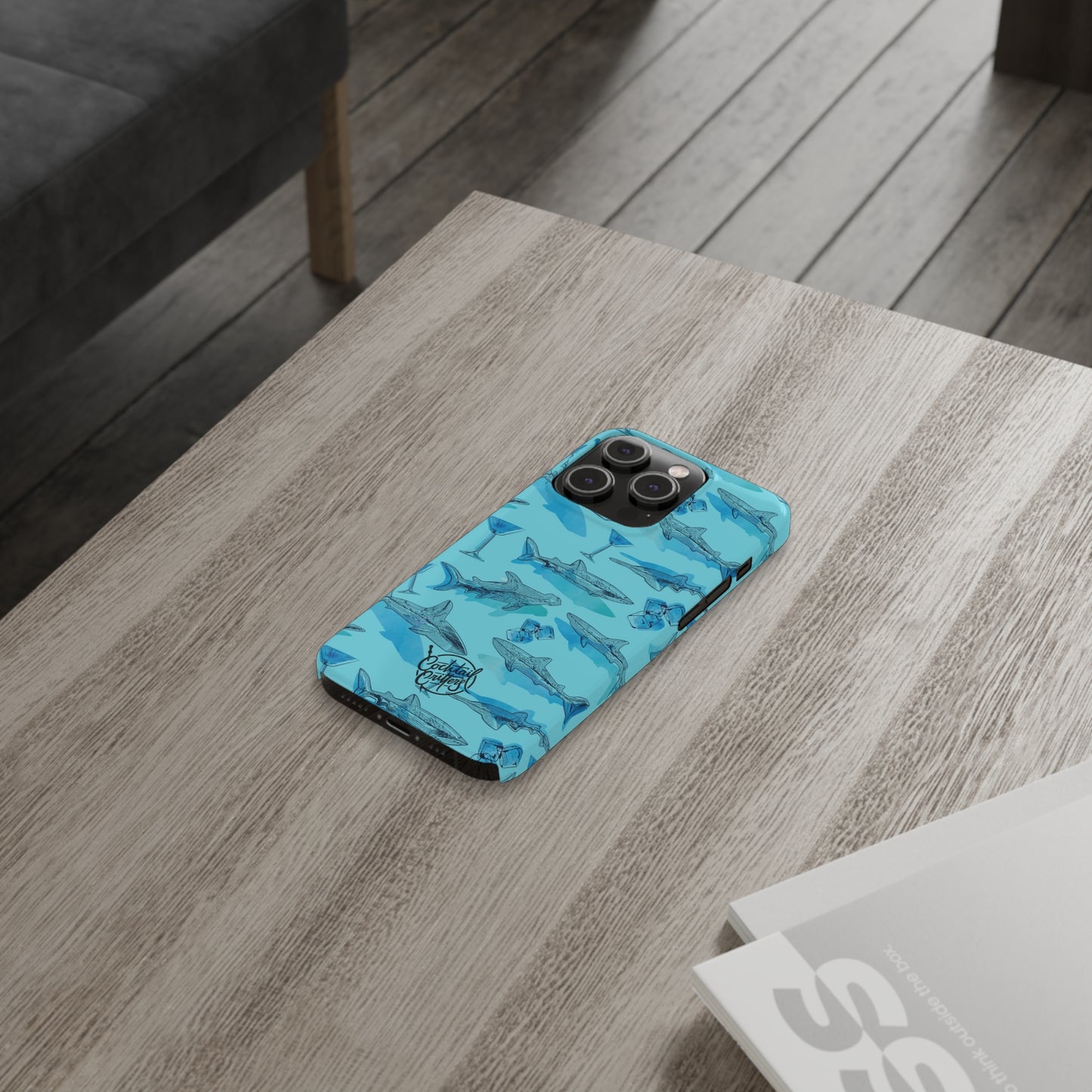 Sharks x Martinis Phone Case
