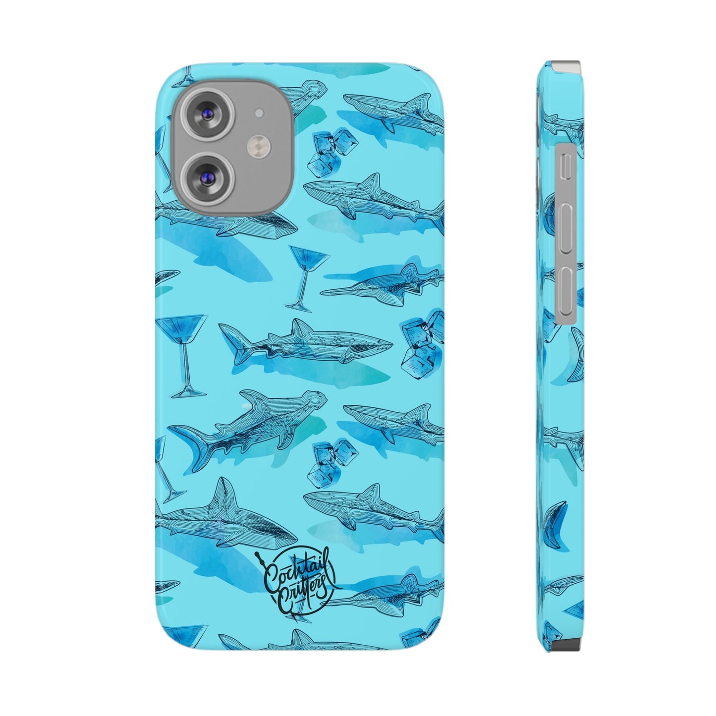 Sharks x Martinis Phone Case
