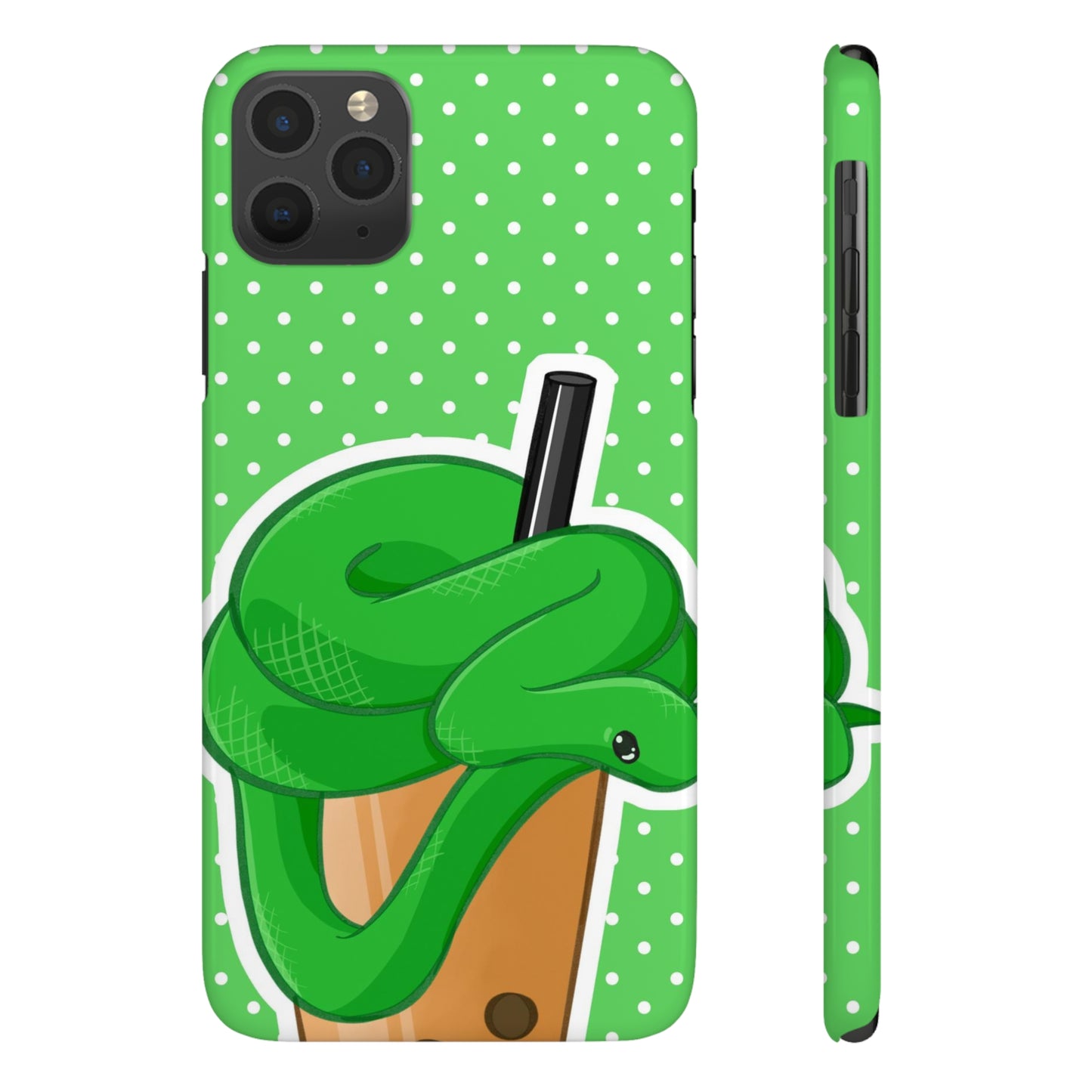 Boa Constrictor x Boba Tea Phone Case
