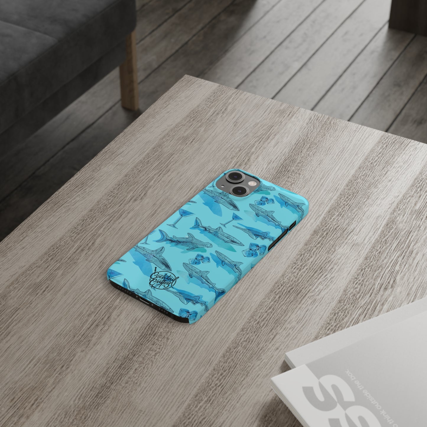Sharks x Martinis Phone Case