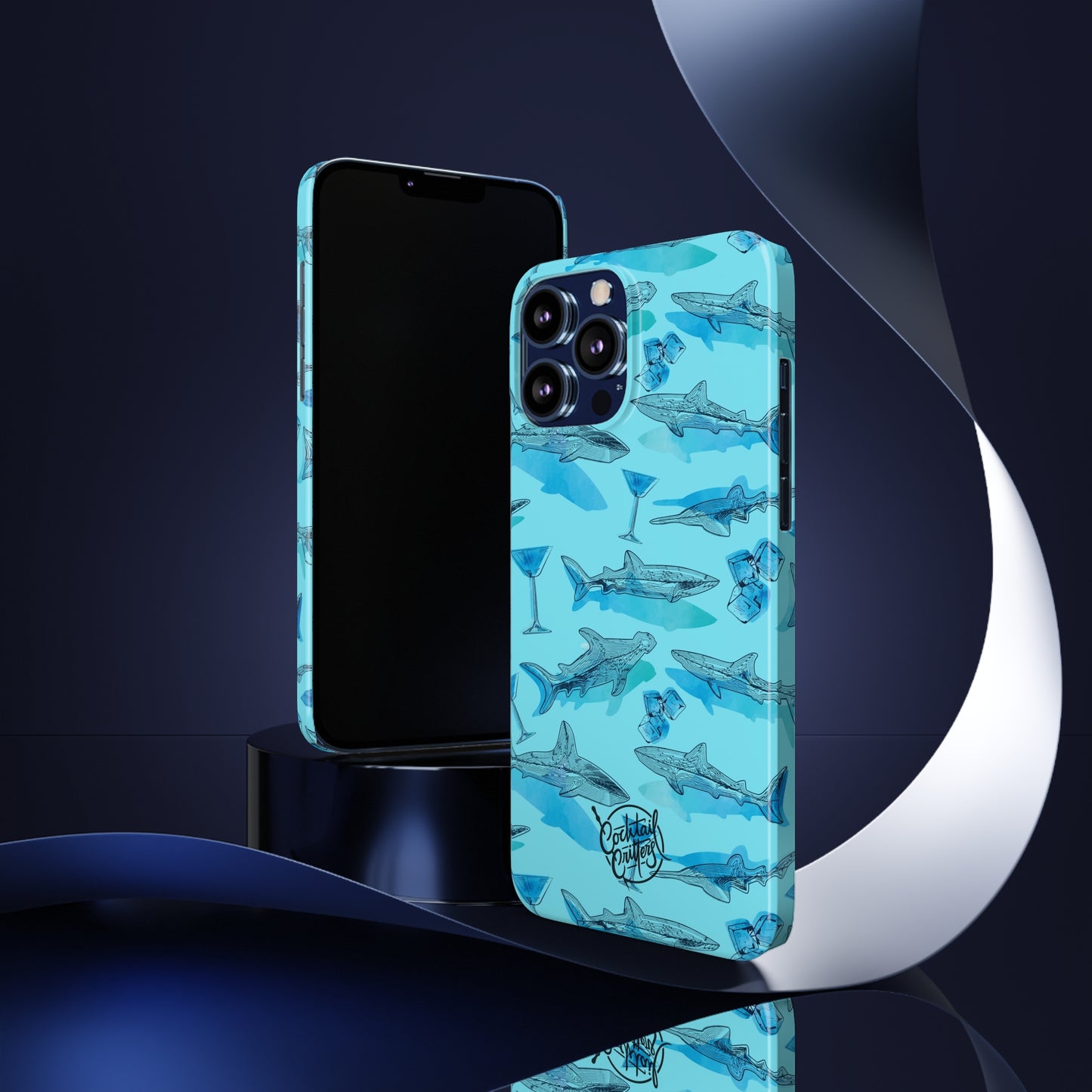 Sharks x Martinis Phone Case