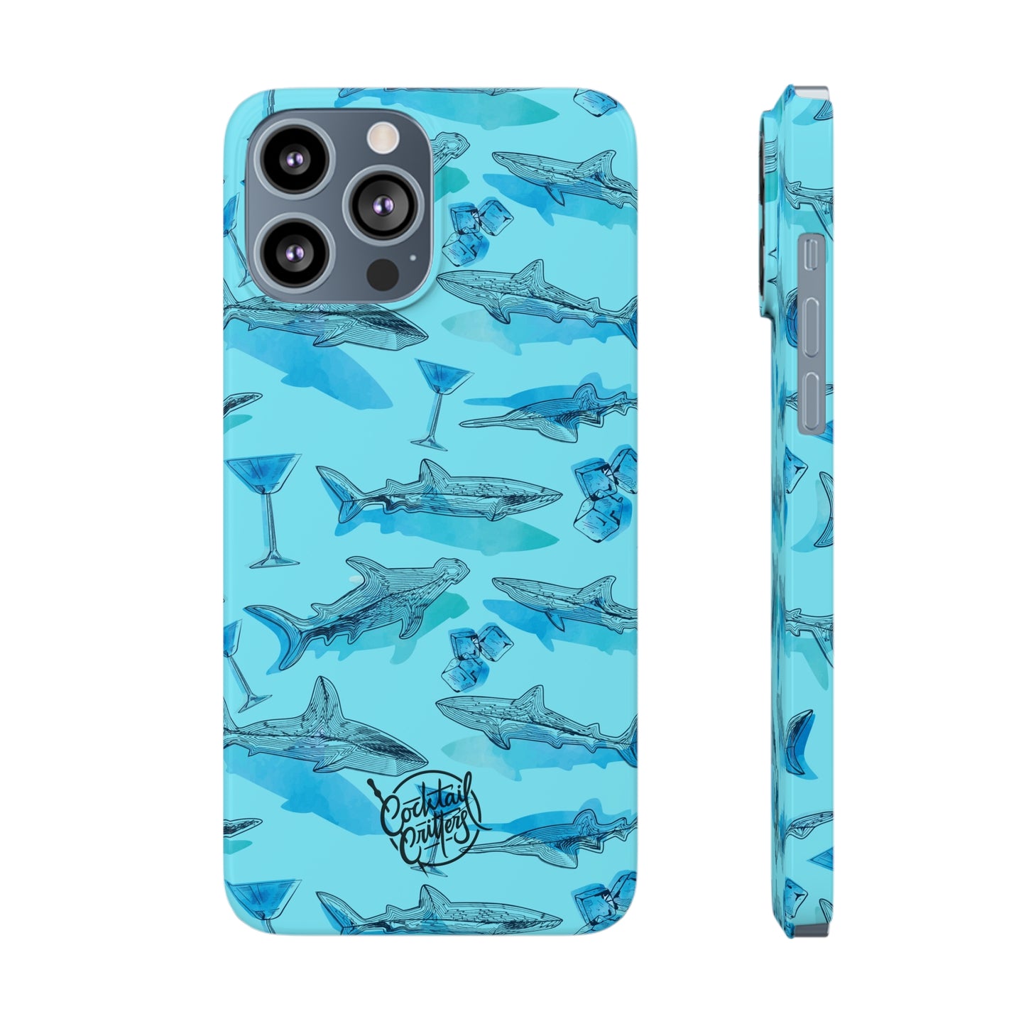 Sharks x Martinis Phone Case