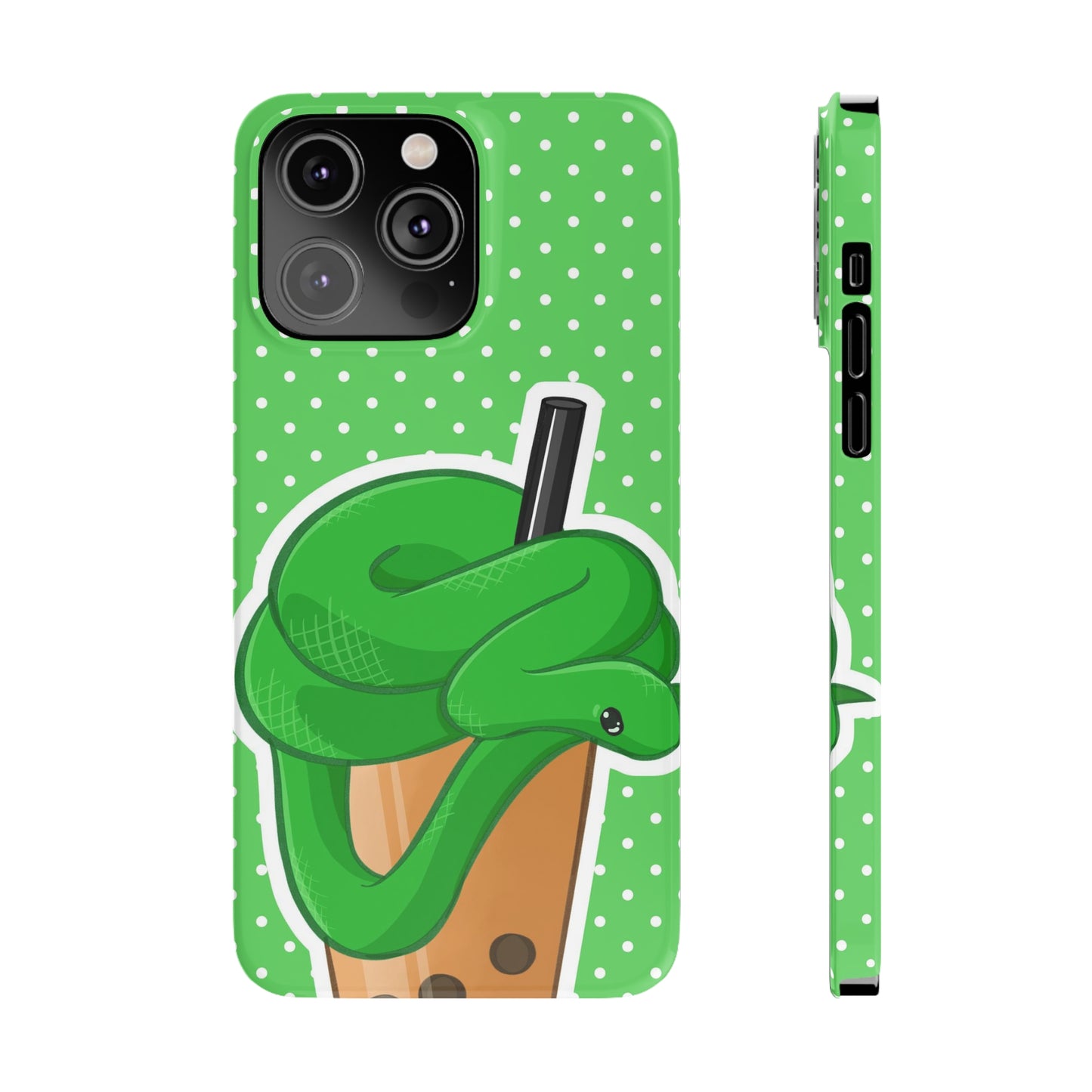 Boa Constrictor x Boba Tea Phone Case