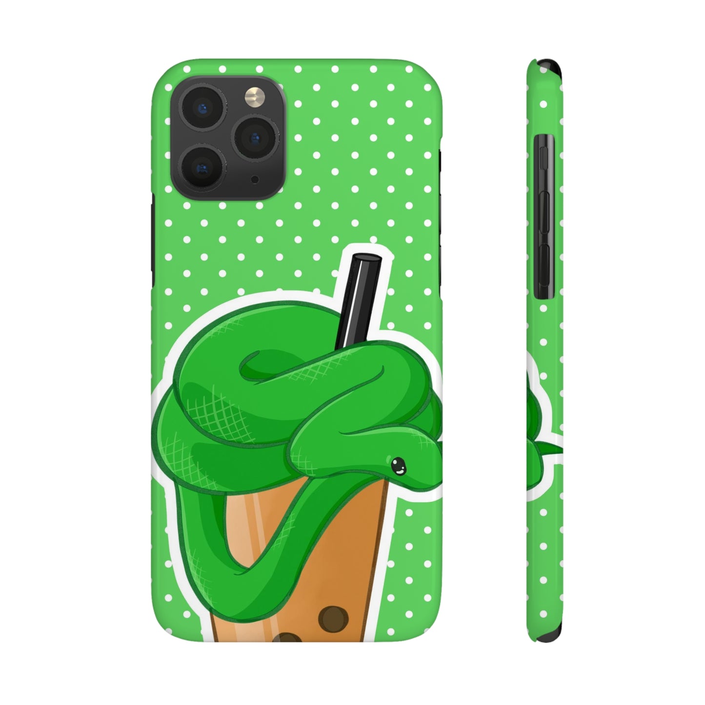 Boa Constrictor x Boba Tea Phone Case