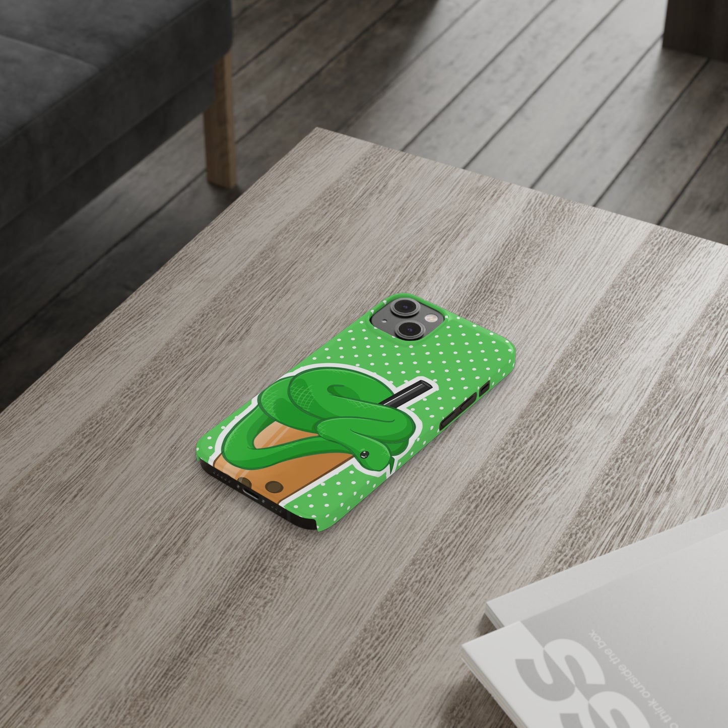 Boa Constrictor x Boba Tea Phone Case