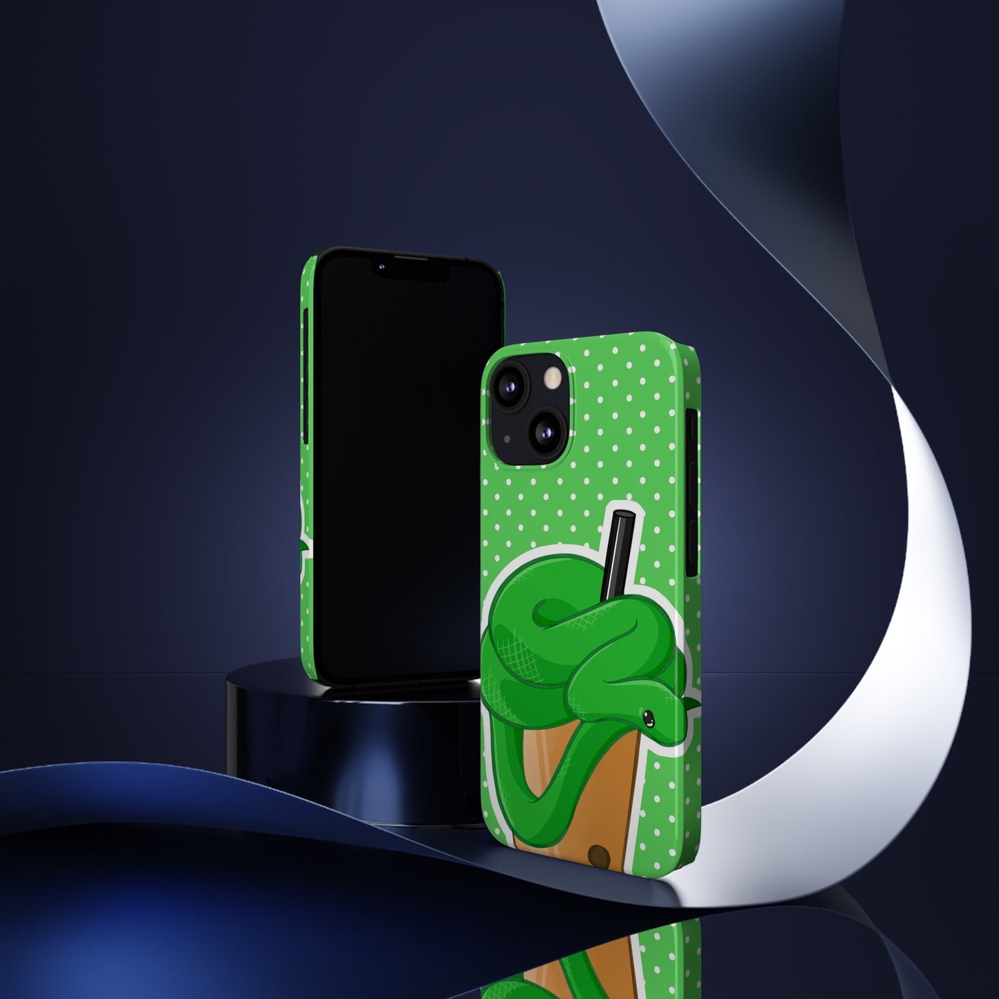 Boa Constrictor x Boba Tea Phone Case