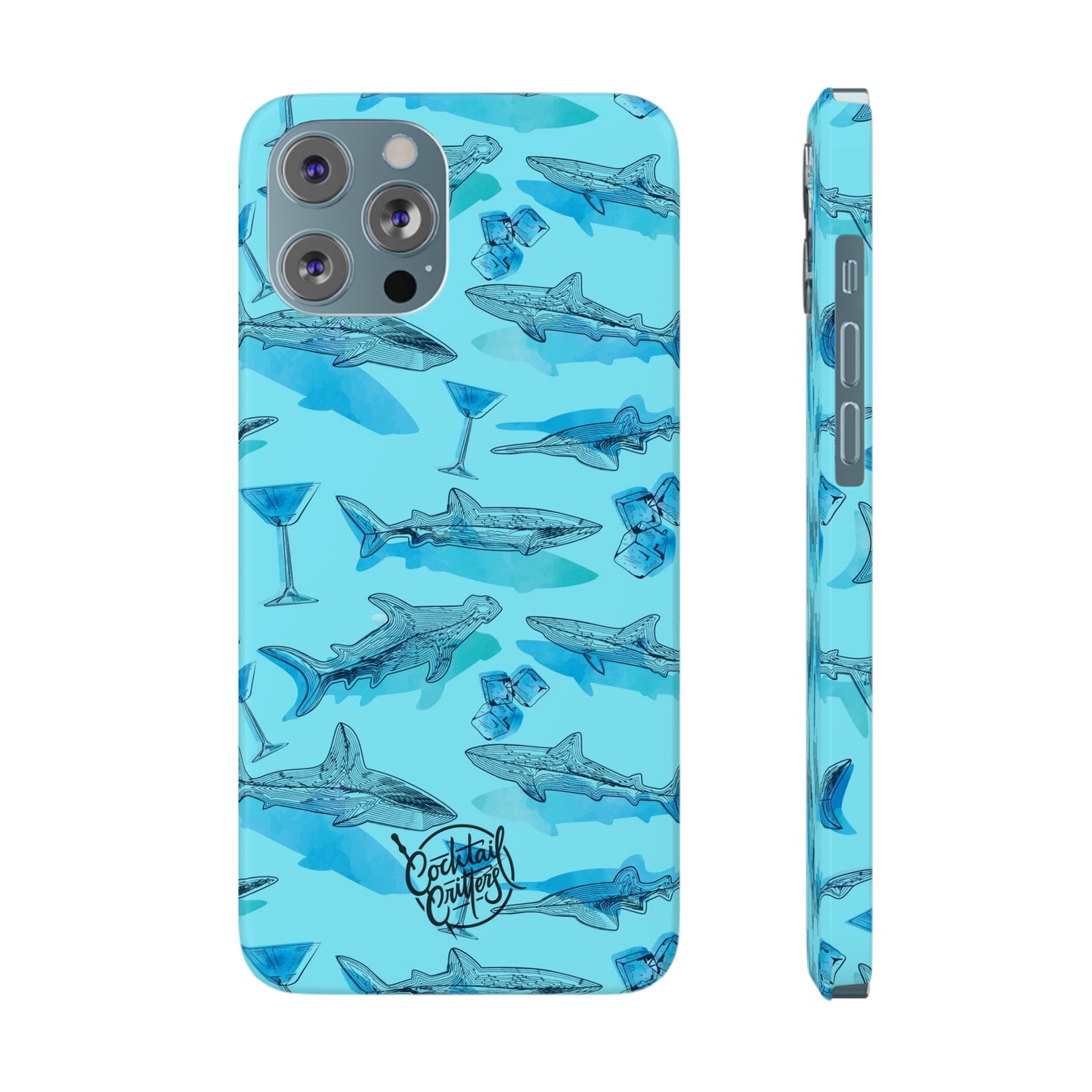 Sharks x Martinis Phone Case
