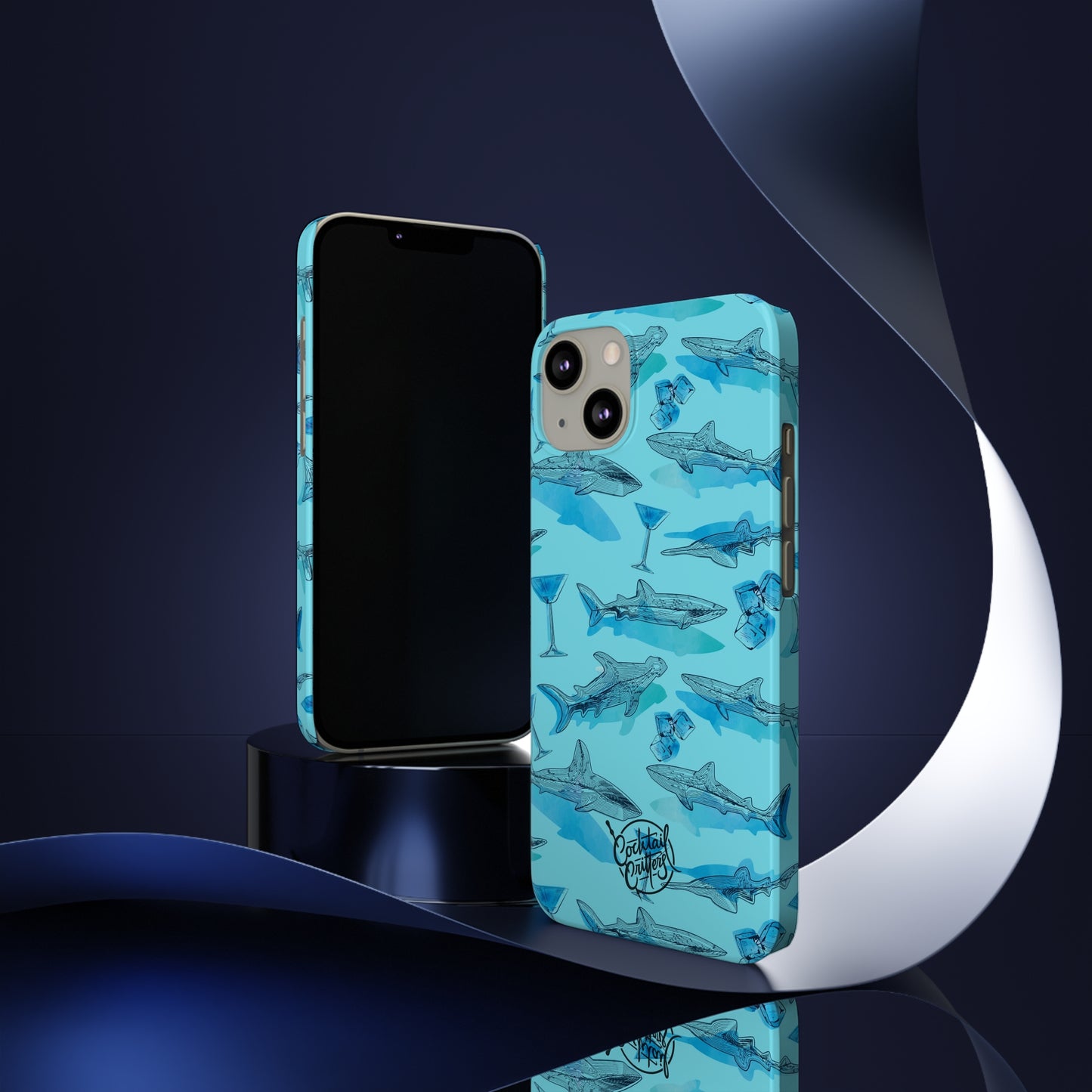 Sharks x Martinis Phone Case