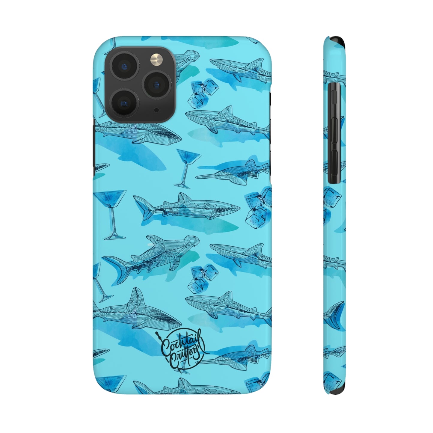 Sharks x Martinis Phone Case