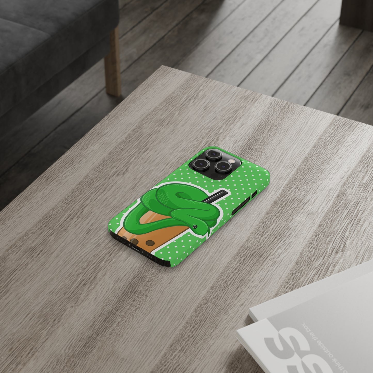 Boa Constrictor x Boba Tea Phone Case