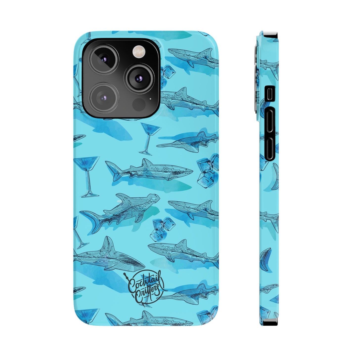 Sharks x Martinis Phone Case