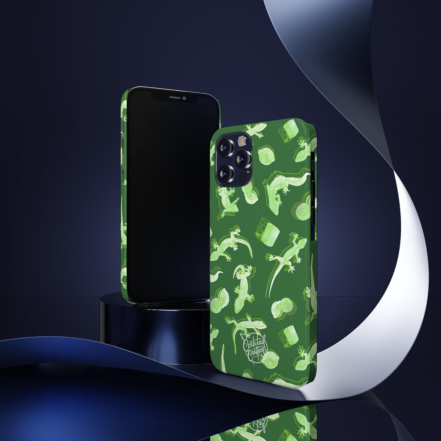 Gecko x Gin & Tonic Phone Case