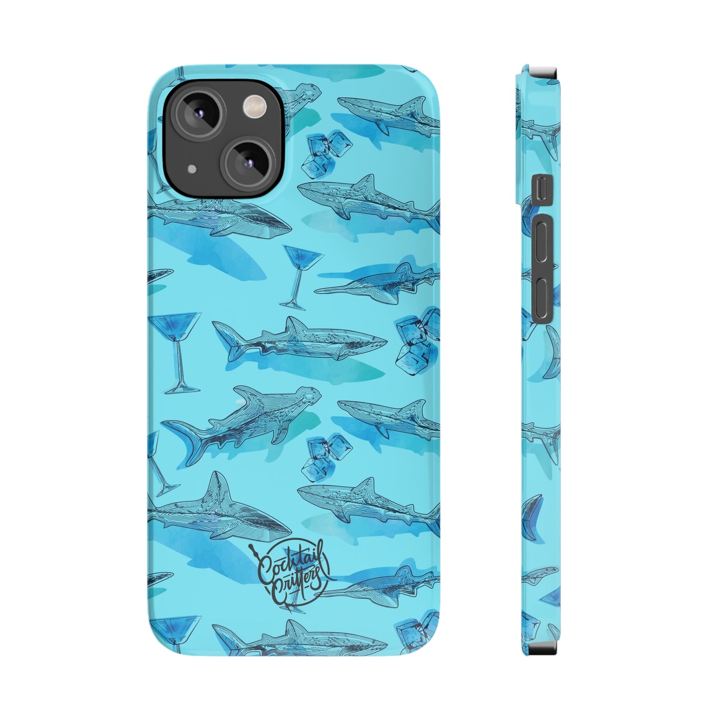 Sharks x Martinis Phone Case