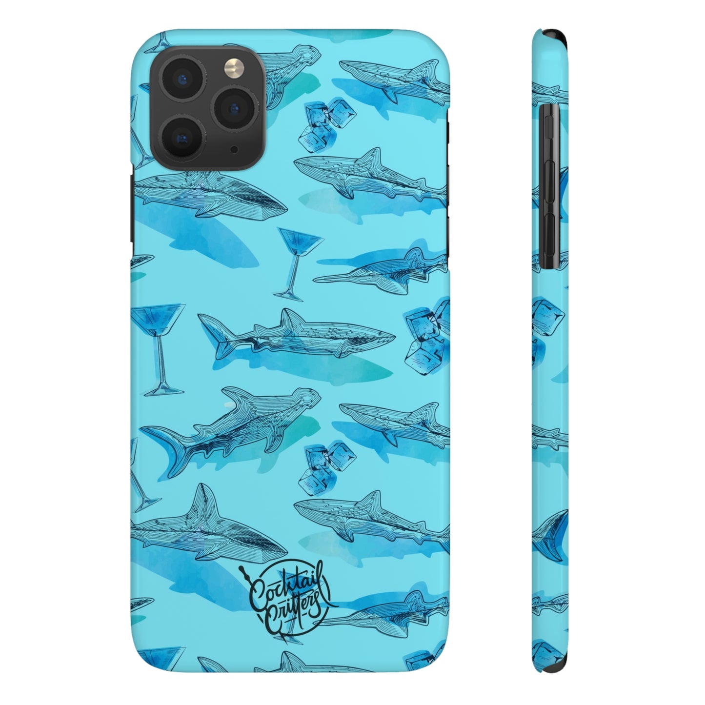 Sharks x Martinis Phone Case