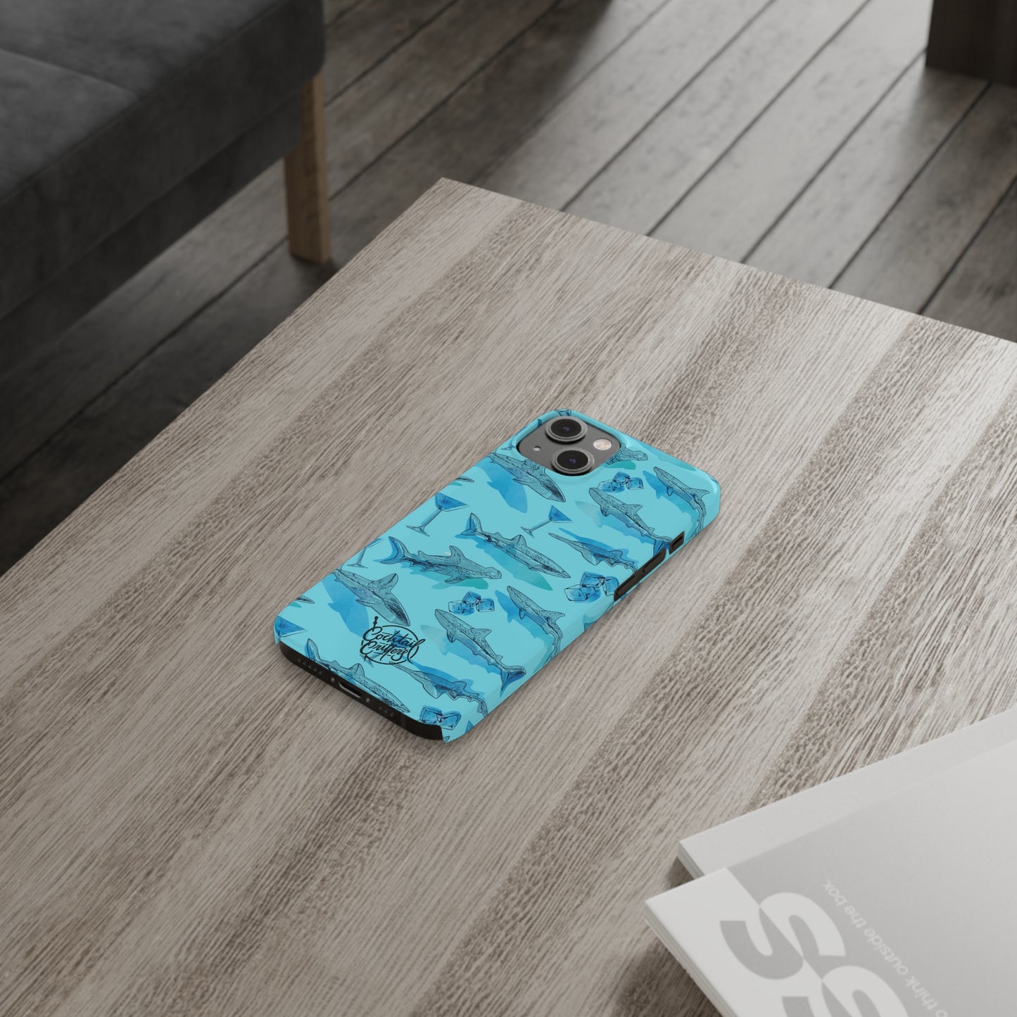 Sharks x Martinis Phone Case