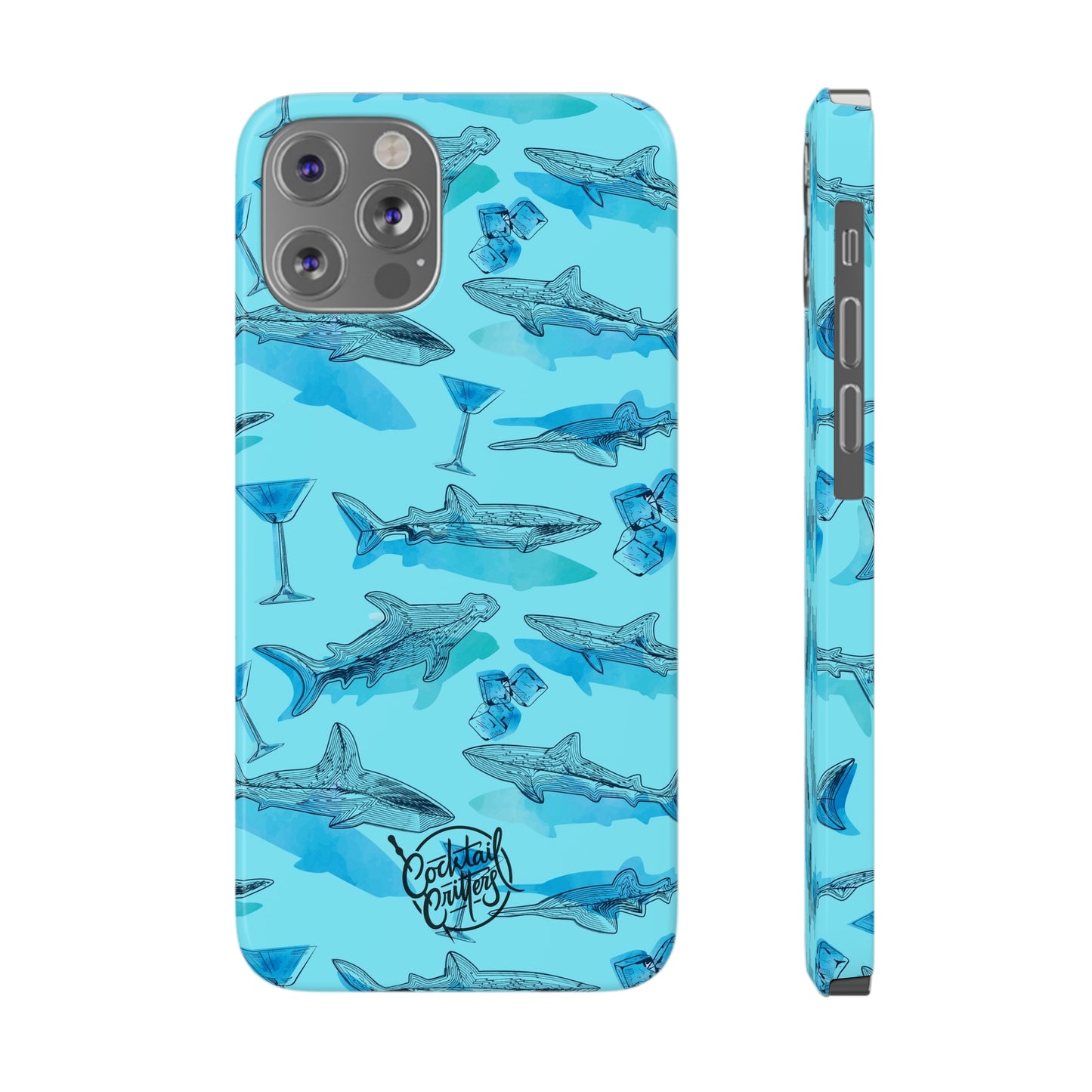 Sharks x Martinis Phone Case