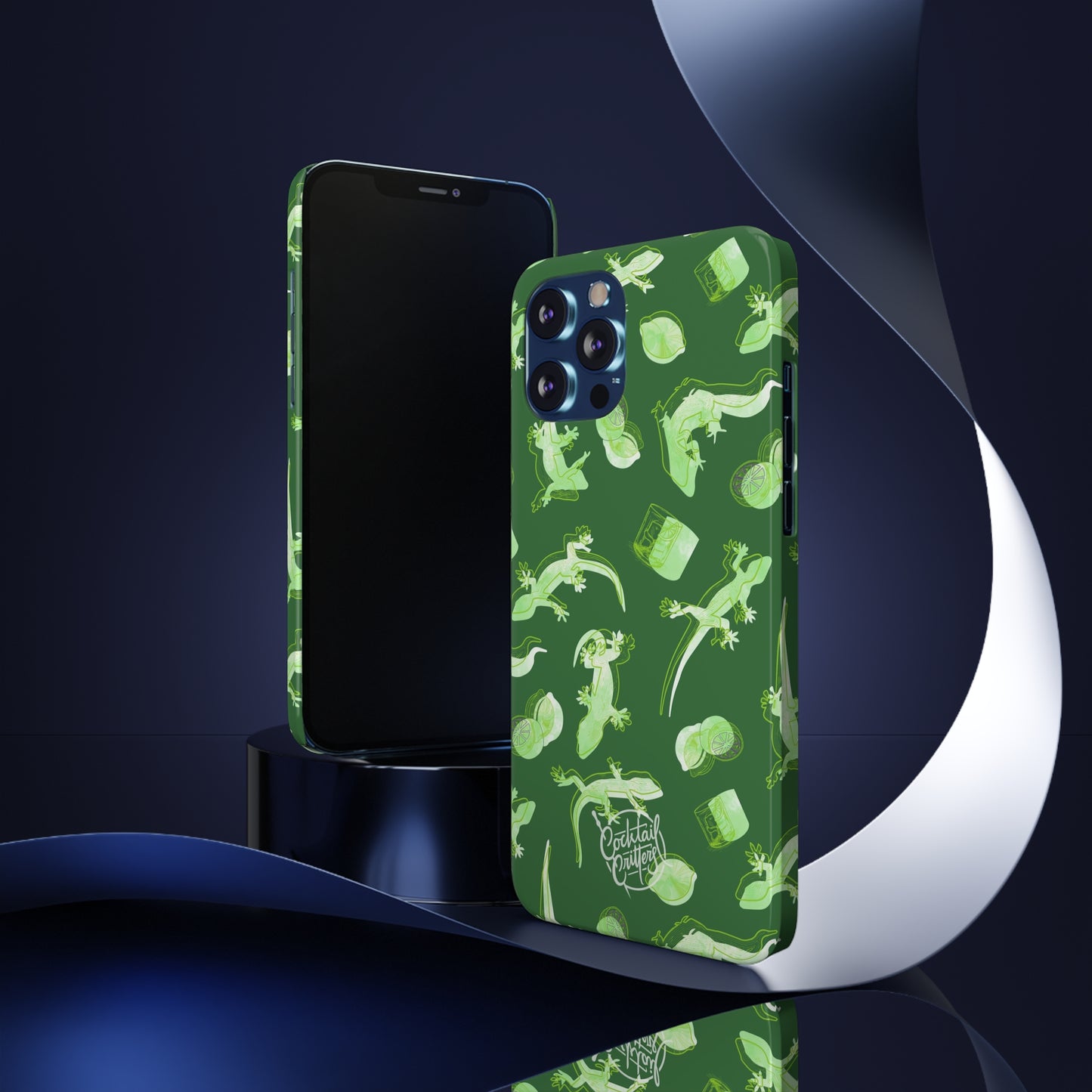 Gecko x Gin & Tonic Phone Case