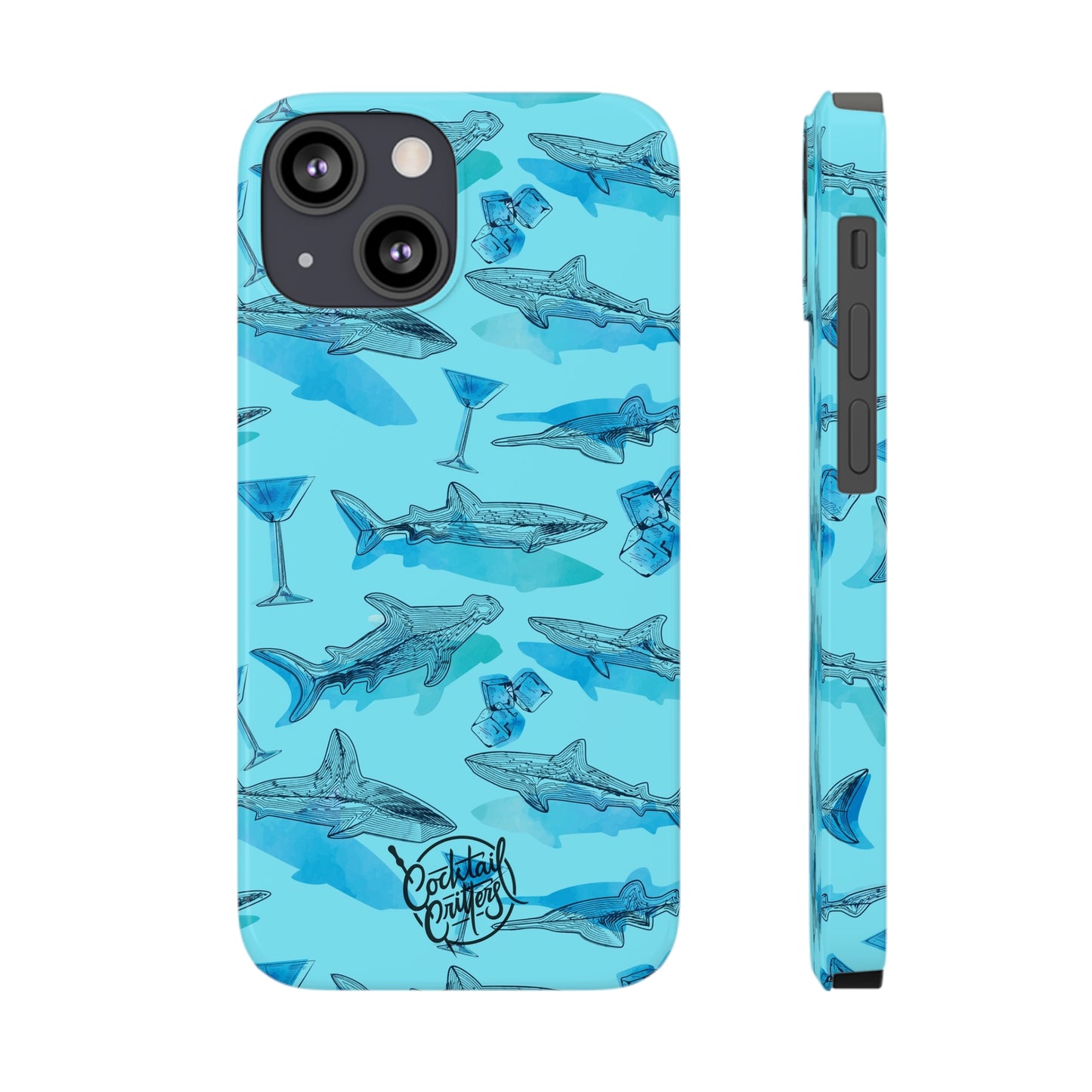 Sharks x Martinis Phone Case