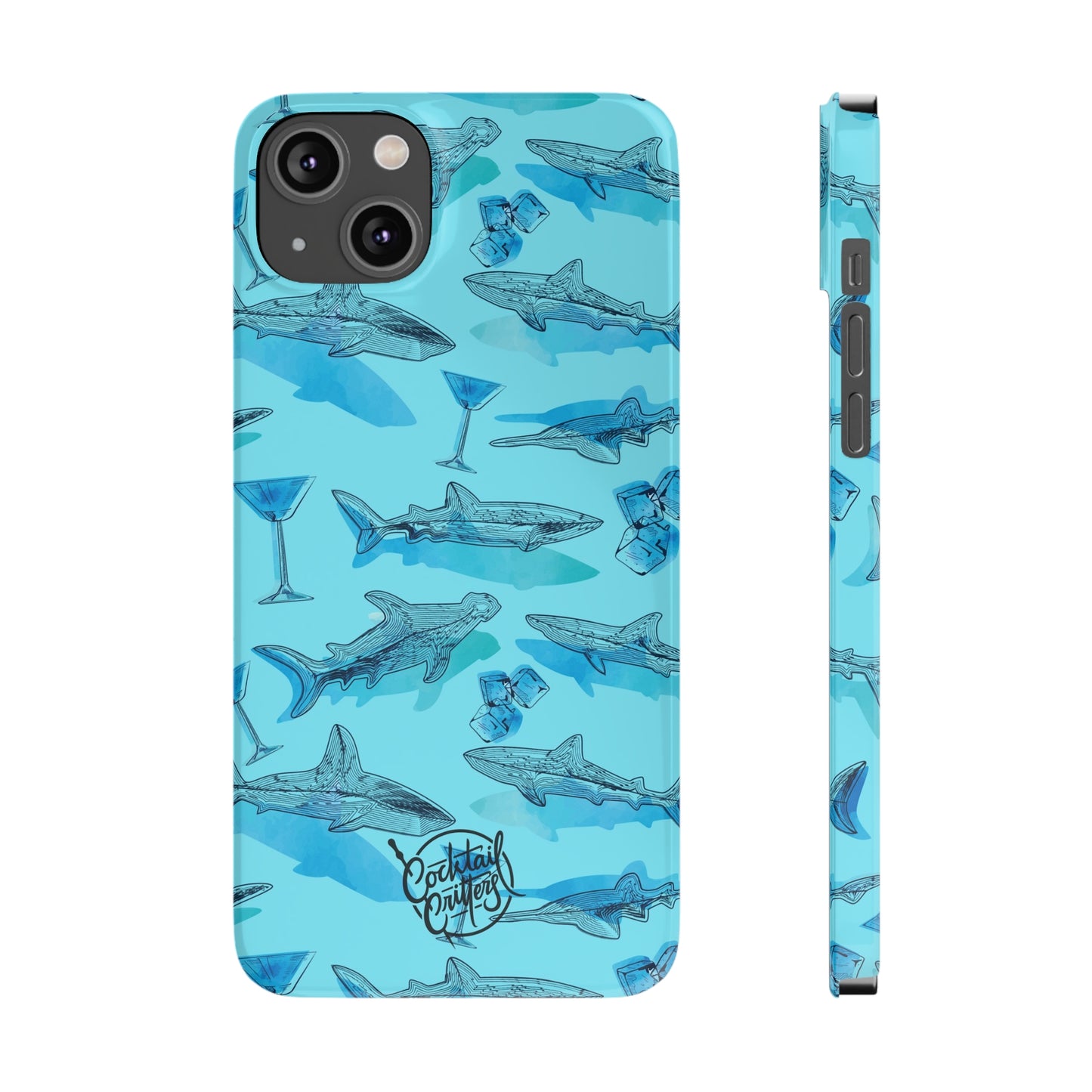 Sharks x Martinis Phone Case