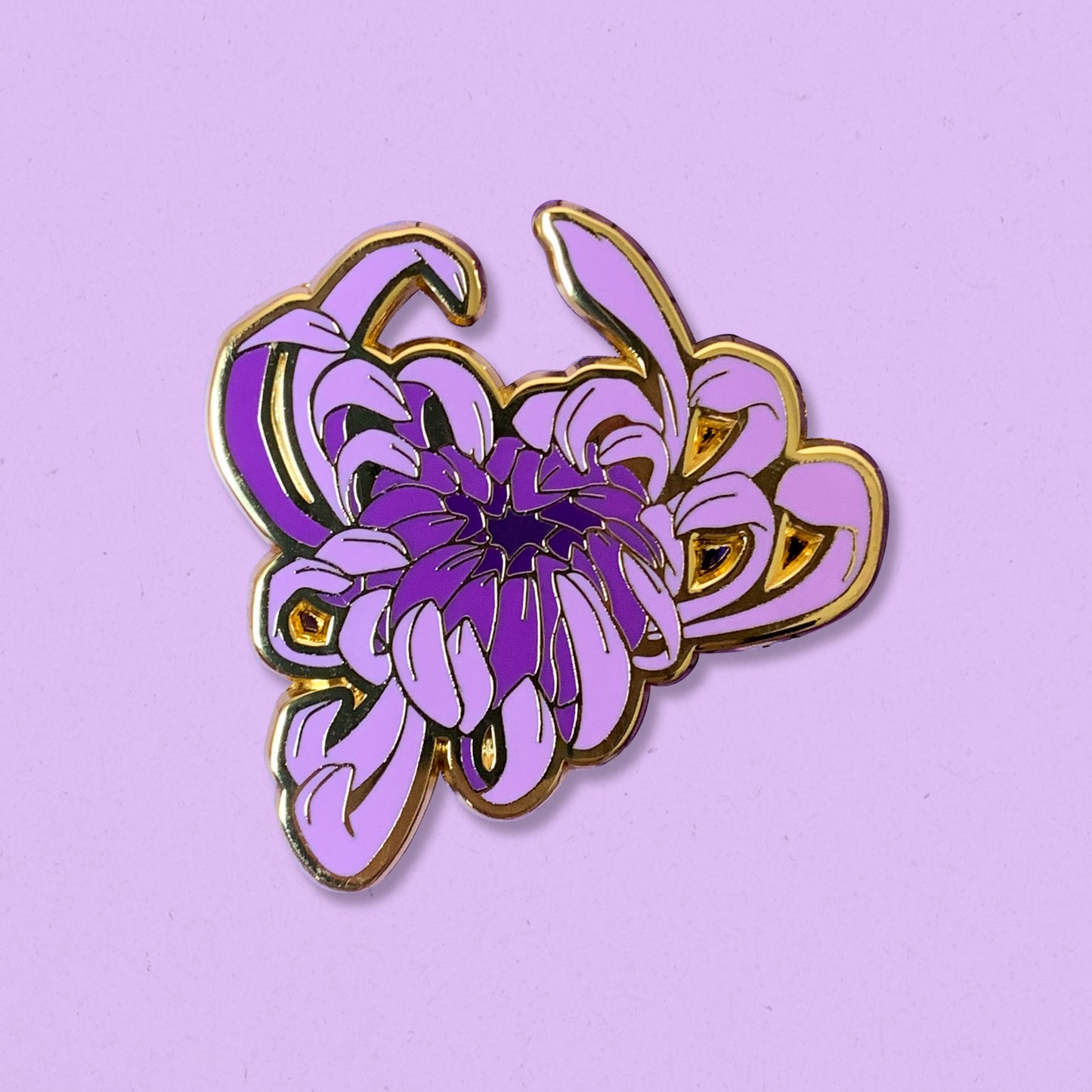 Japanese Chrysanthemum Pin