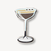Espresso Martini Cocktail Pin