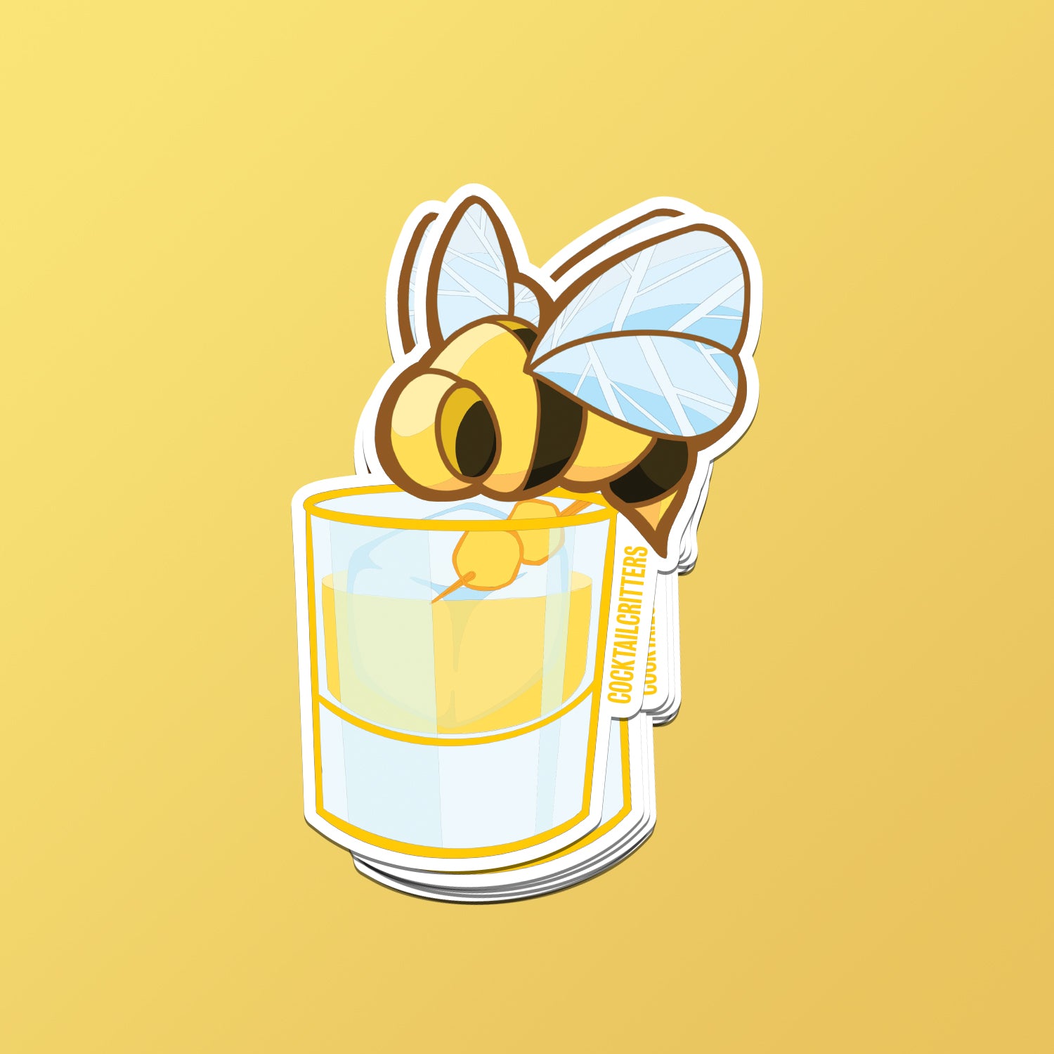 Animal Cocktail Stickers