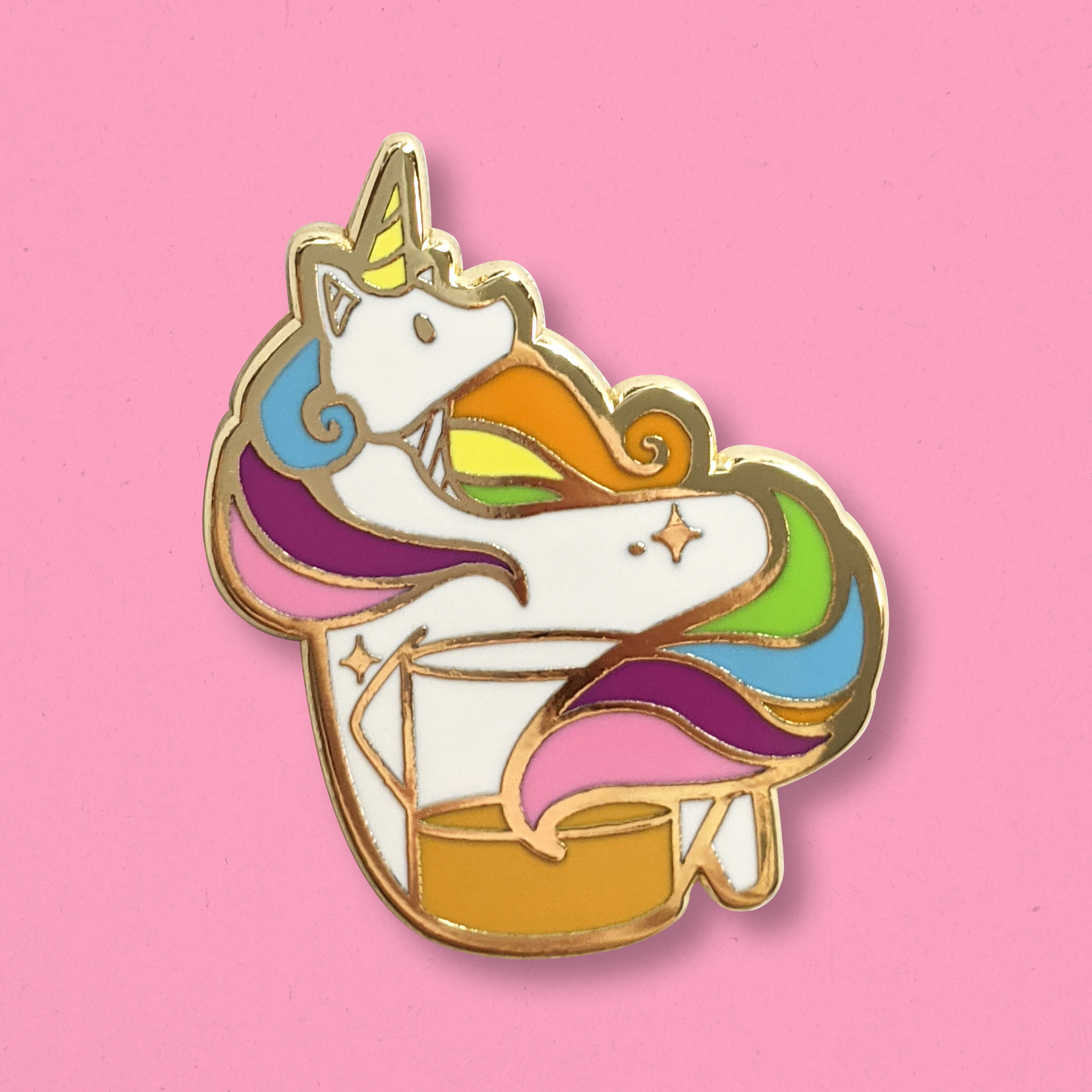 Unicorn Duck Enamel Pin | Kawaii Pins | Cartoon animal cute pins | Hard  Enamel Pins | Cute Pins