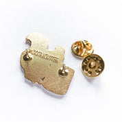 Squirrel & Amaretto Sour Cocktail Hard Enamel Pin by Cocktail Critters