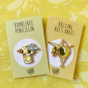 Bee & Chibi Pin Set