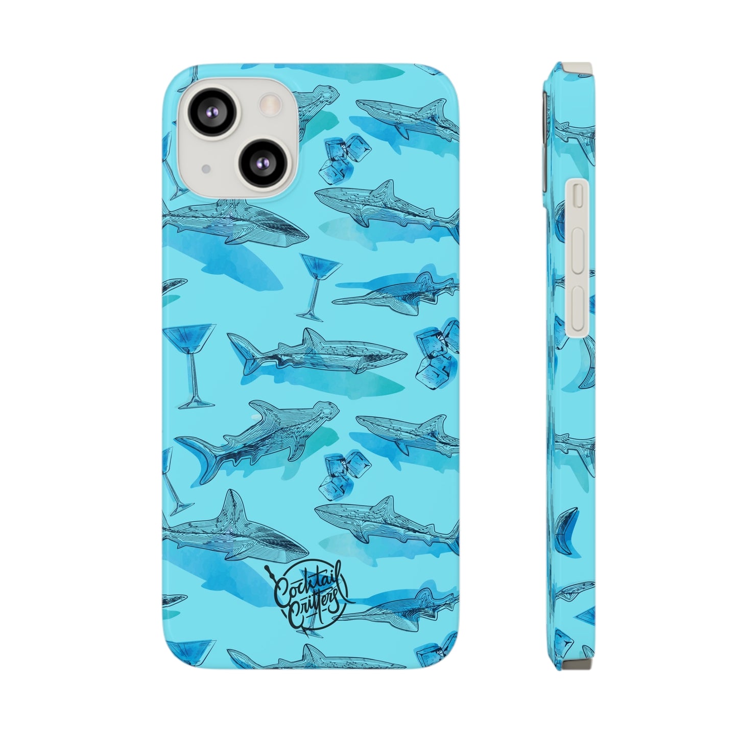 Sharks x Martinis Phone Case