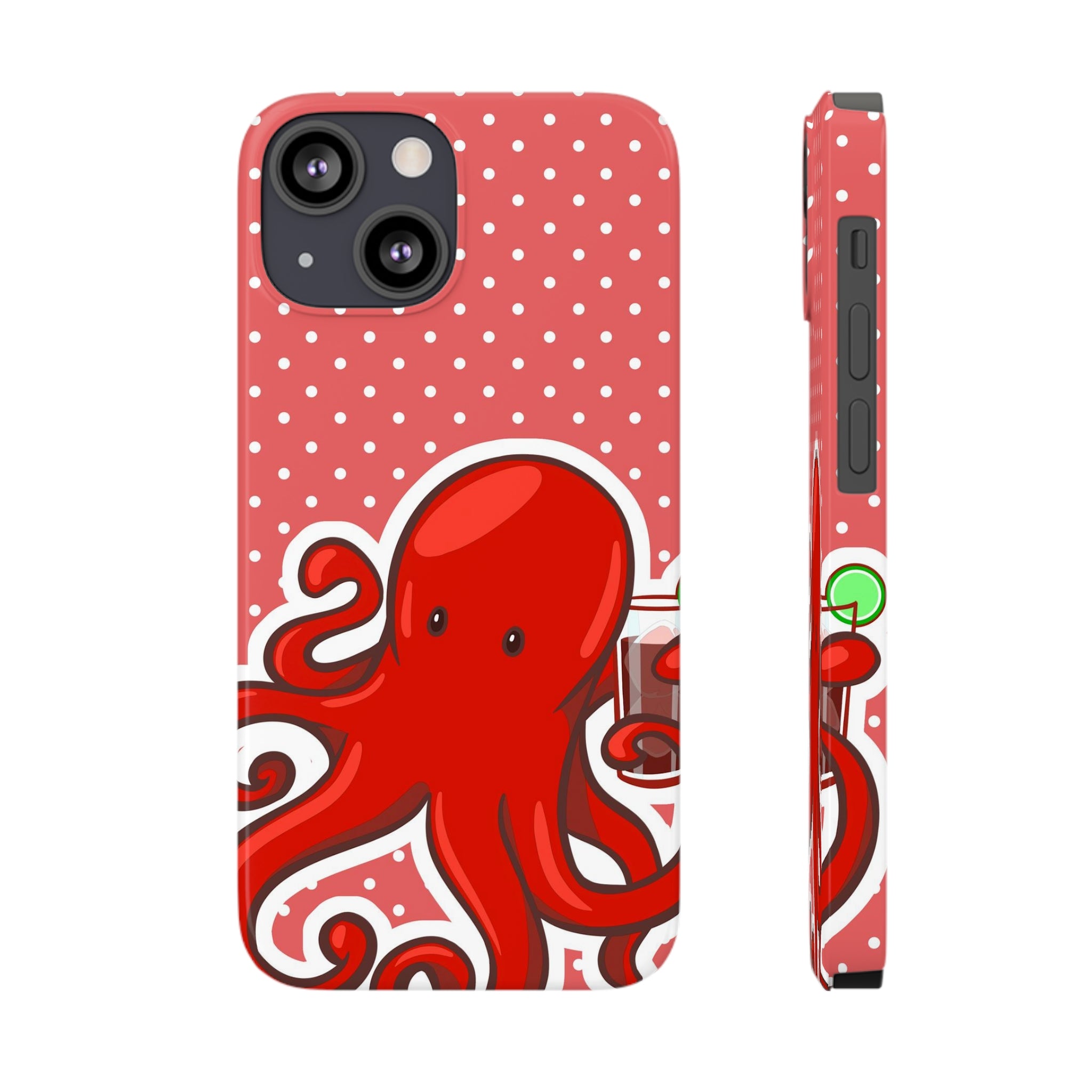 Octopus x Dark n Stormy Phone Case Cocktail Critters