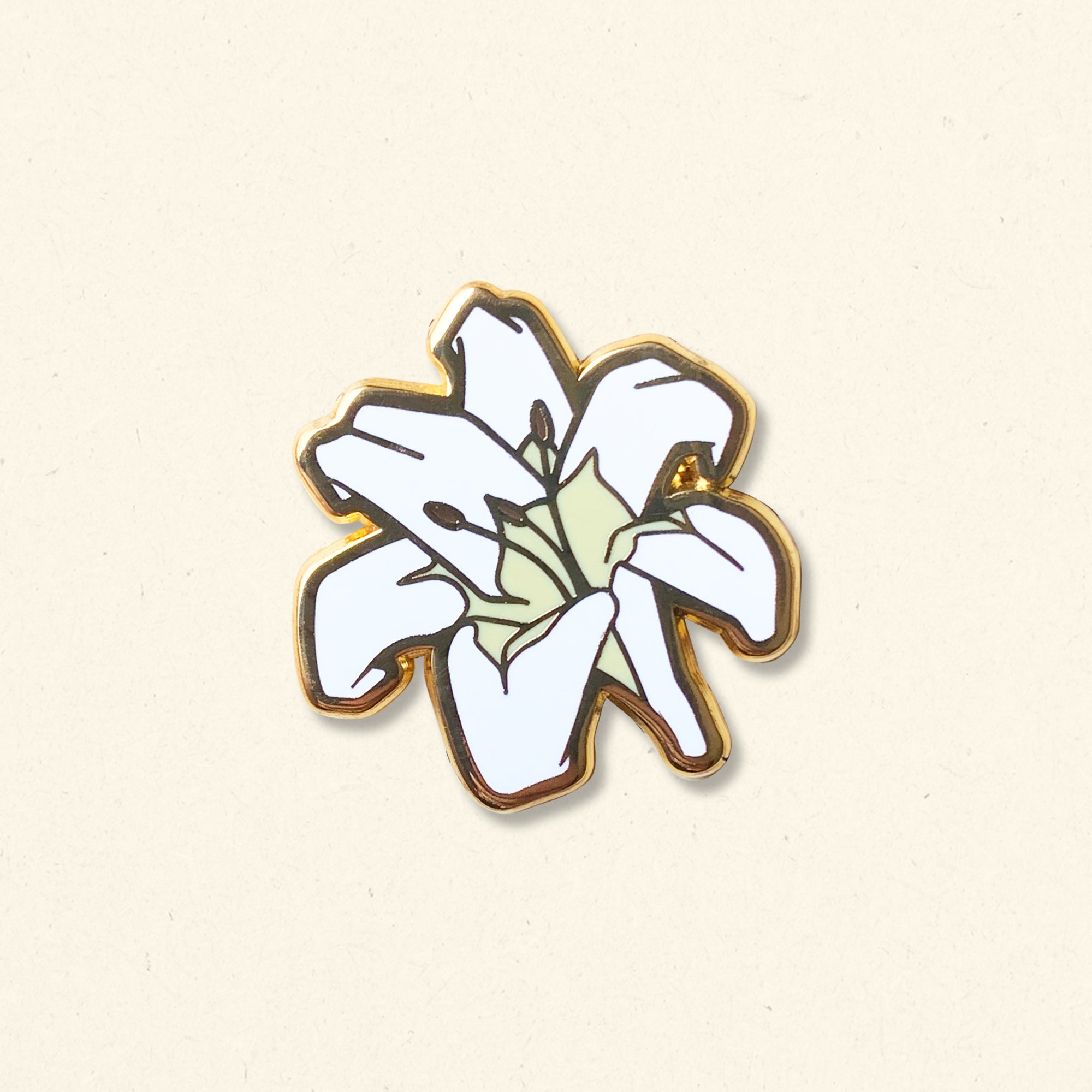 lily flower stickers Lily Pin