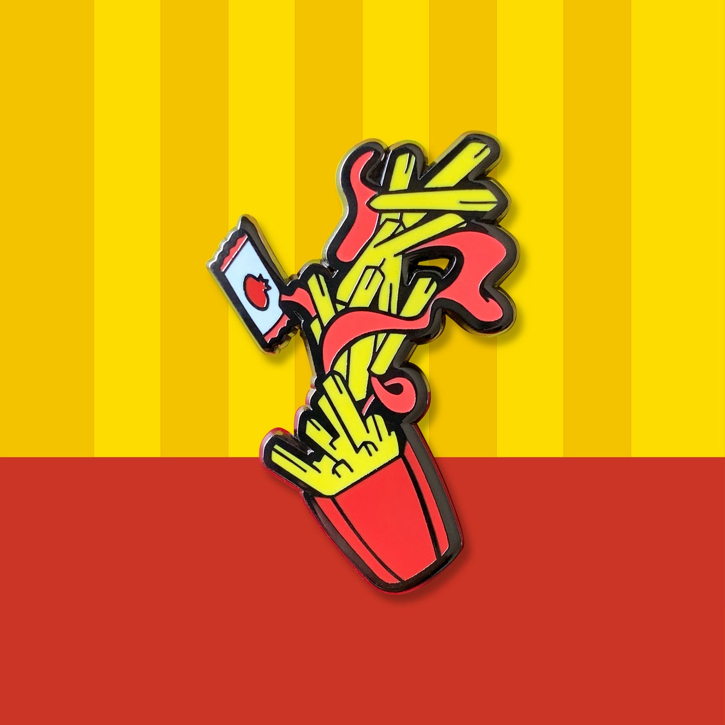 French Fries Pin