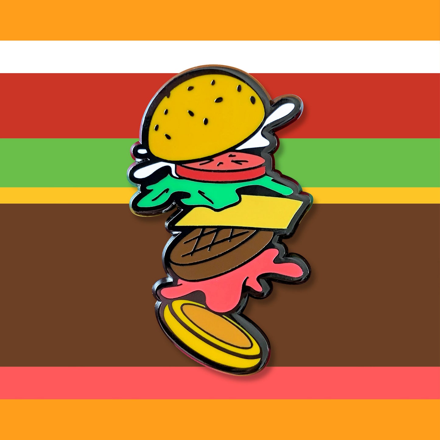 Hamburger Pin