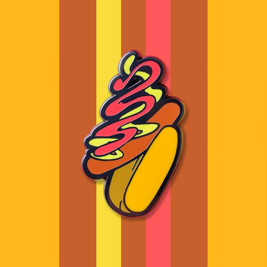 Hot Dog Pin