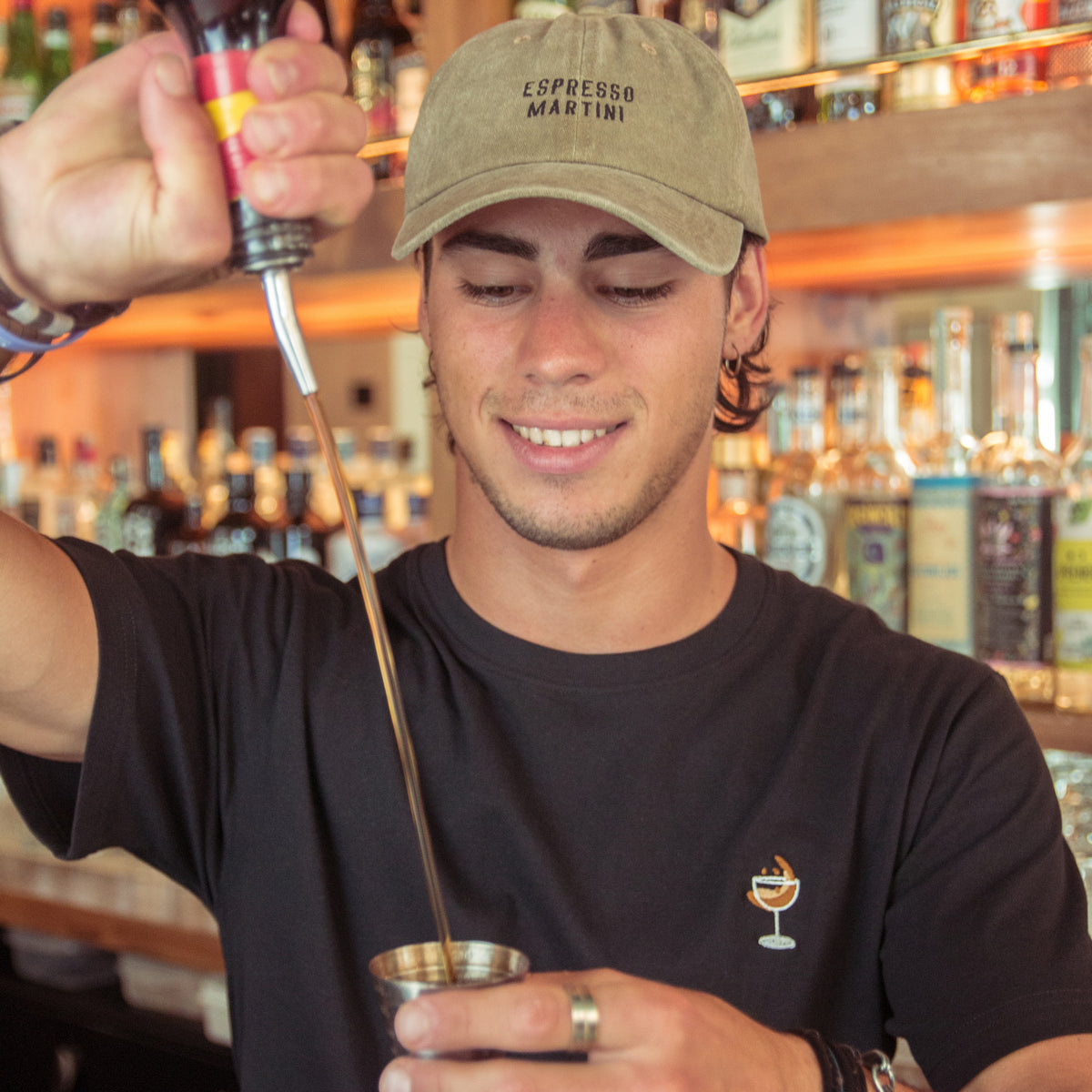 Espresso Martini Embroidered T-Shirt