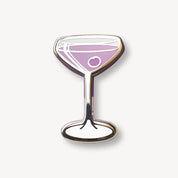 Aviation Cocktail Pin