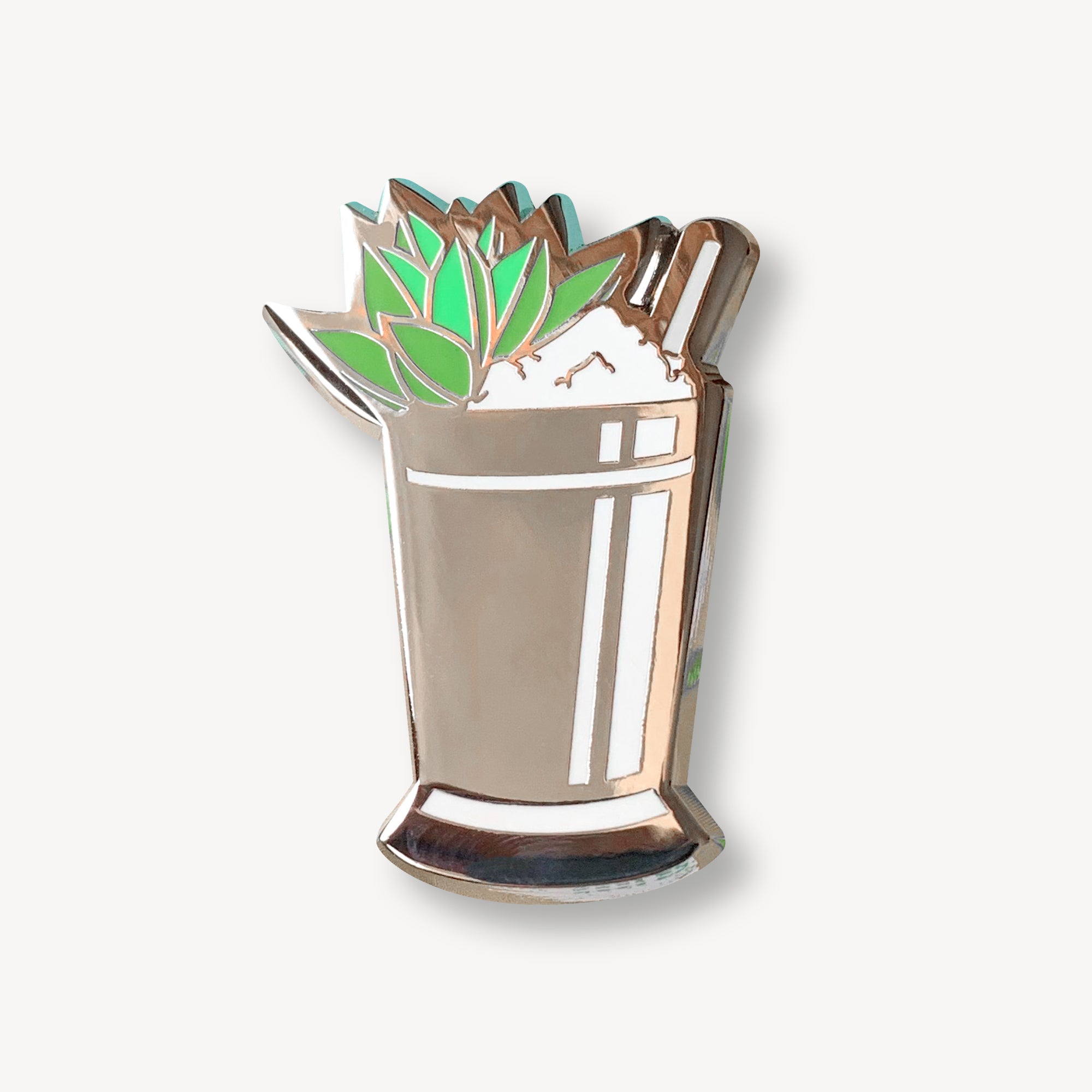 Mint Julep Cocktail Pin