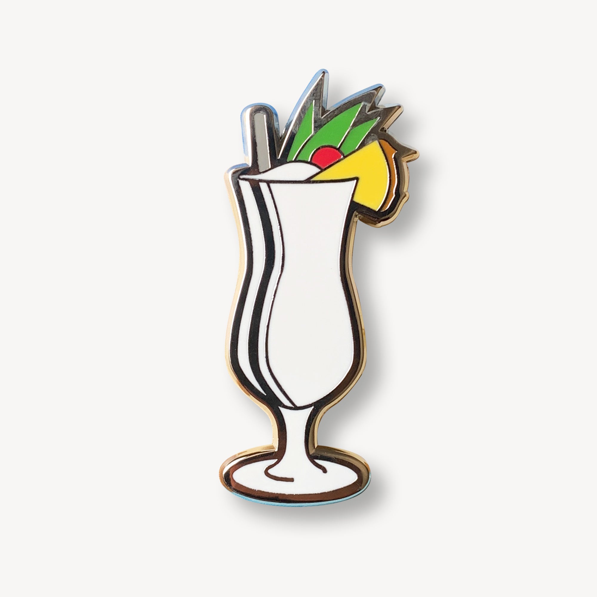 Piña Colada Cocktail Pin