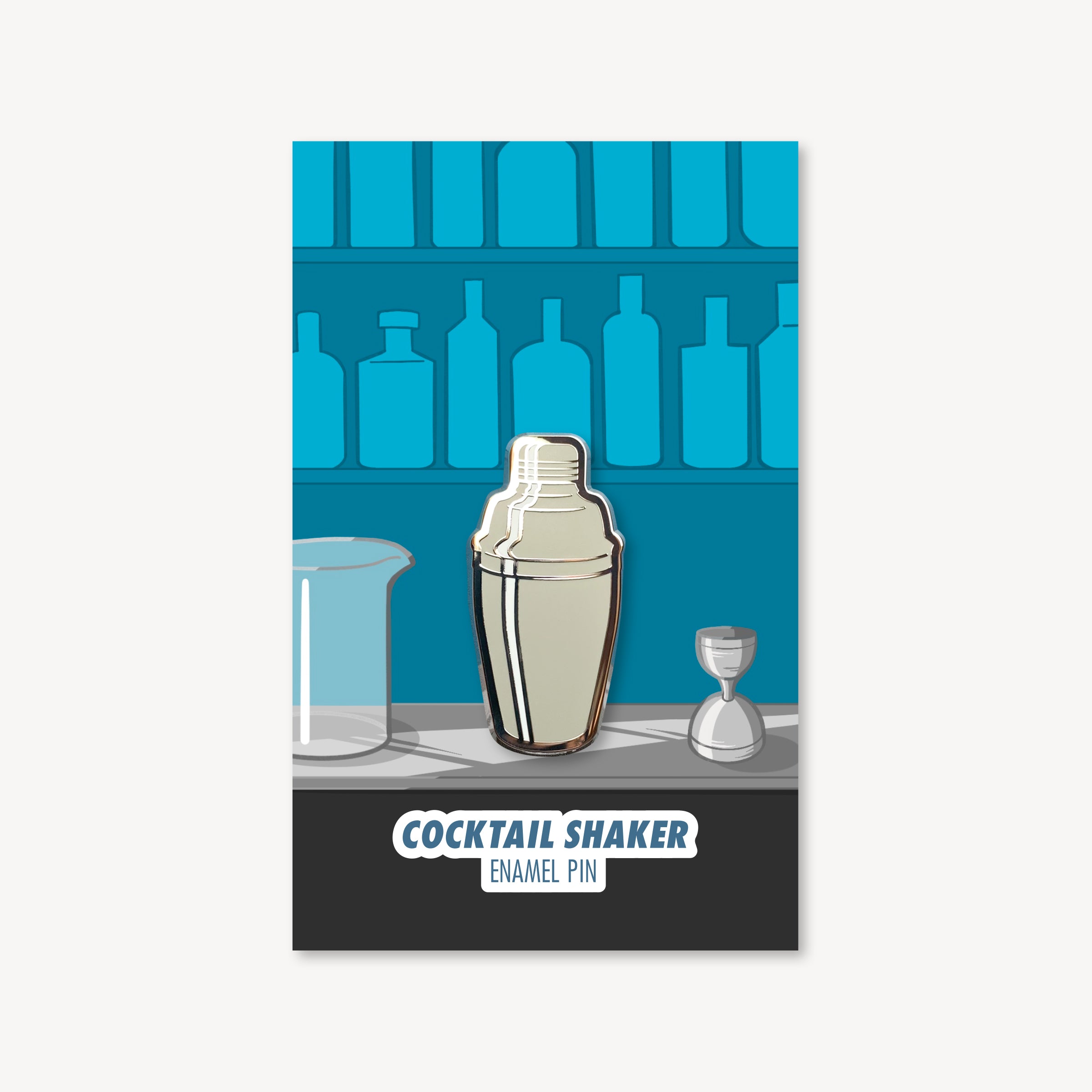 Vintage Cocktail Shaker Pin – Cocktail Critters