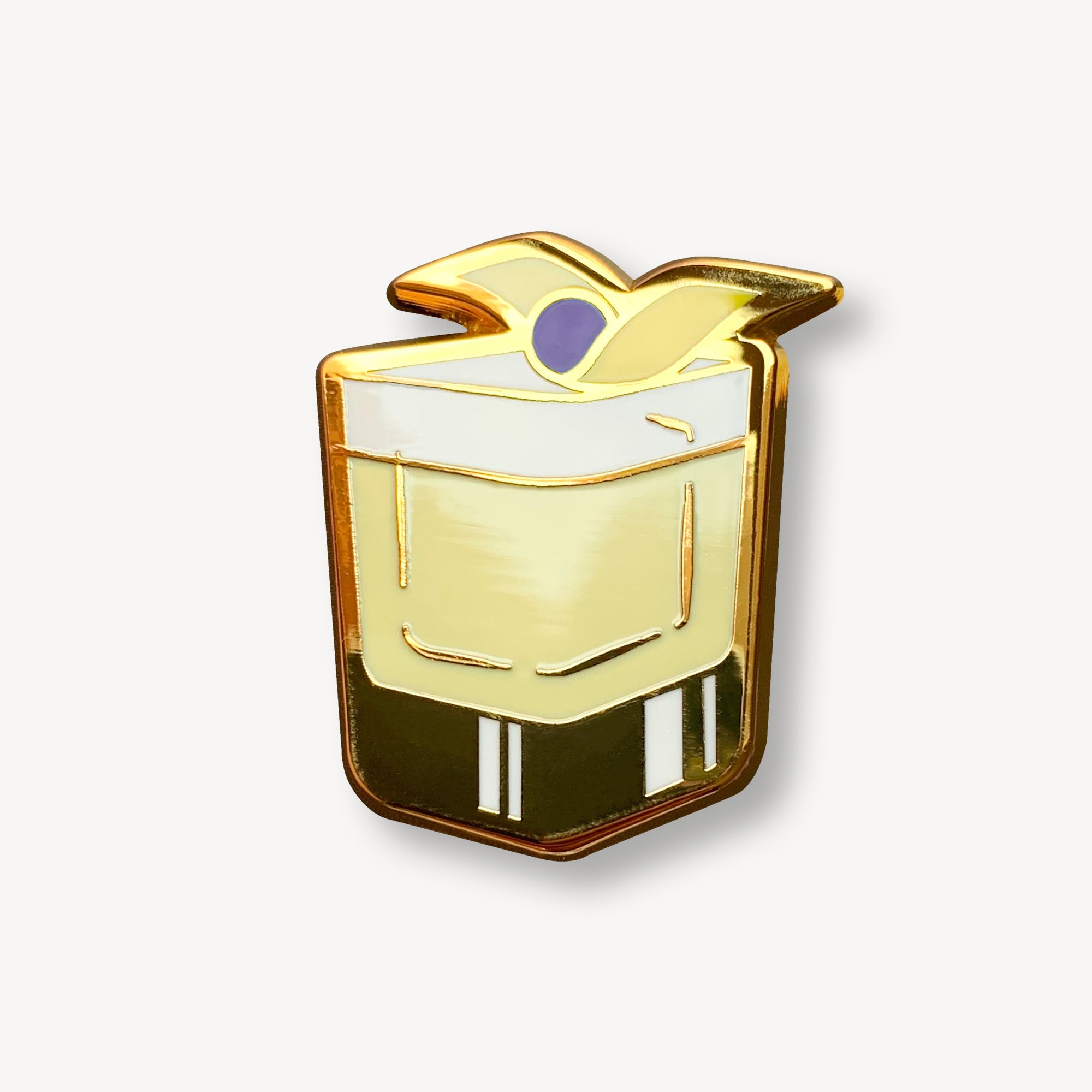 Whisky Sour Cocktail Pin