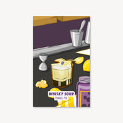 Whisky Sour Cocktail Pin