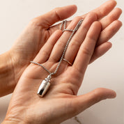 Smallest Cocktail Shaker Ever (Necklace)