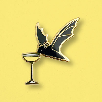 Bacardi Daiquiri Cocktail Enamel Pin by Cocktail Critters