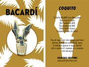 Bacardi Coquito Cocktail Enamel Pin by Cocktail Critters