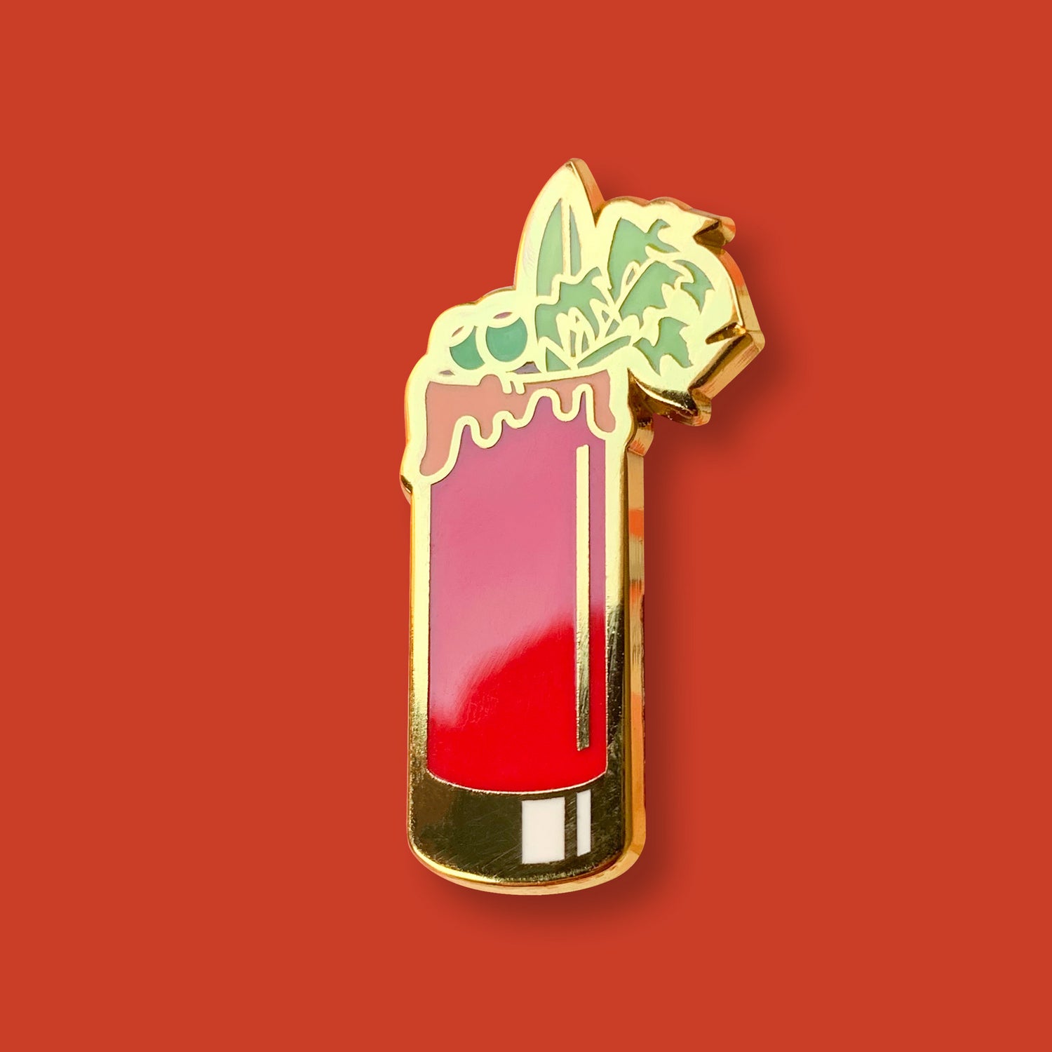 Bloody Mary Cocktail Pin by Cocktail Critters