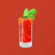 Bloody Mary Cocktail Sticker by Cocktail Critters