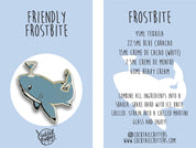 Friendly Frostbite Cocktail Enamel Pin by Cocktail Critters