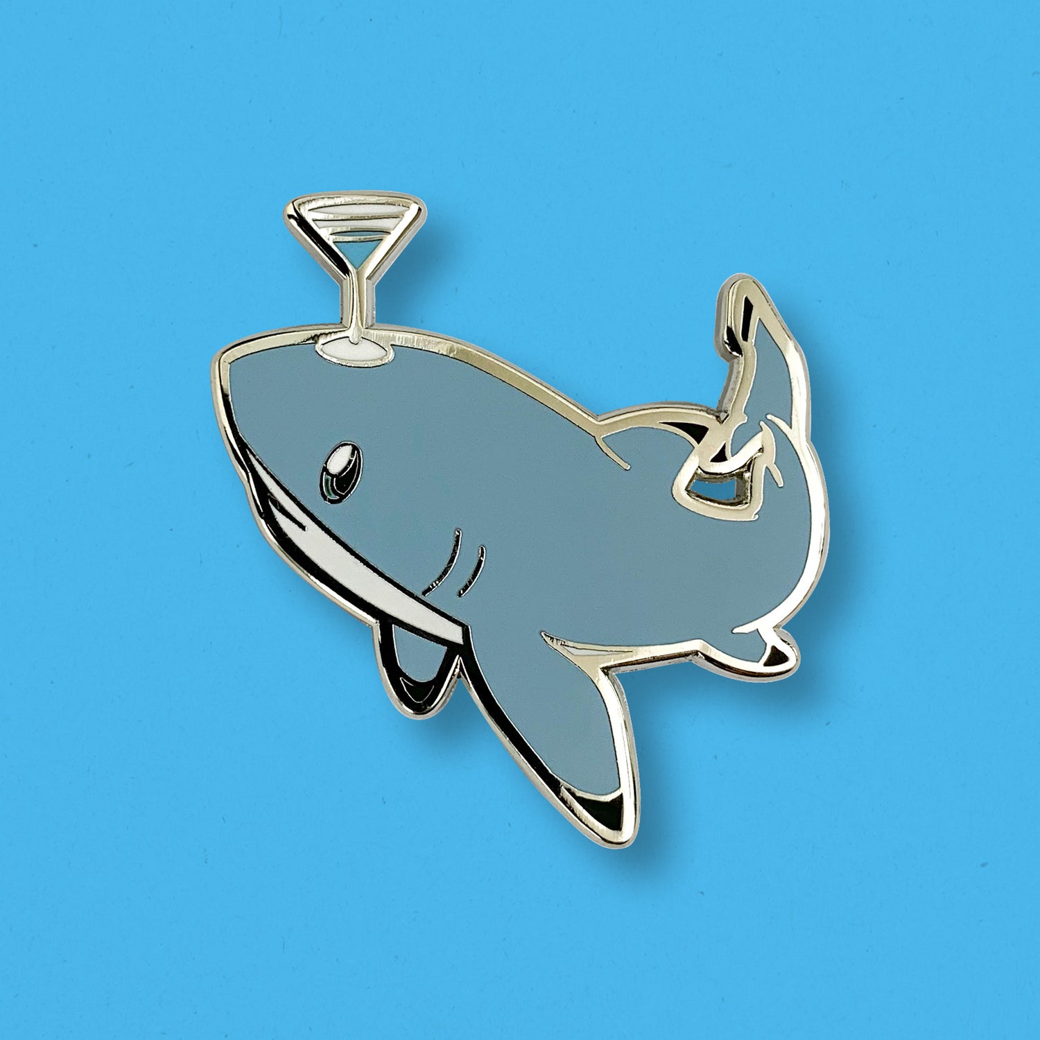 Friendly Frostbite Cocktail Enamel Pin by Cocktail Critters